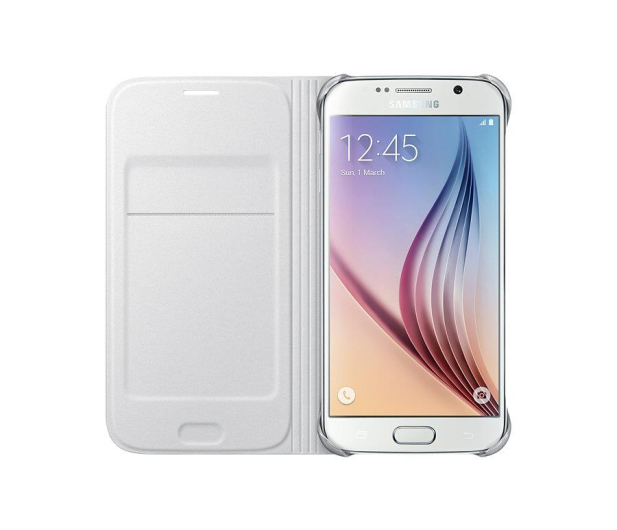 Etui FlipWallet do Samsung Galaxy S6 białe - 229389 - zdjęcie 3